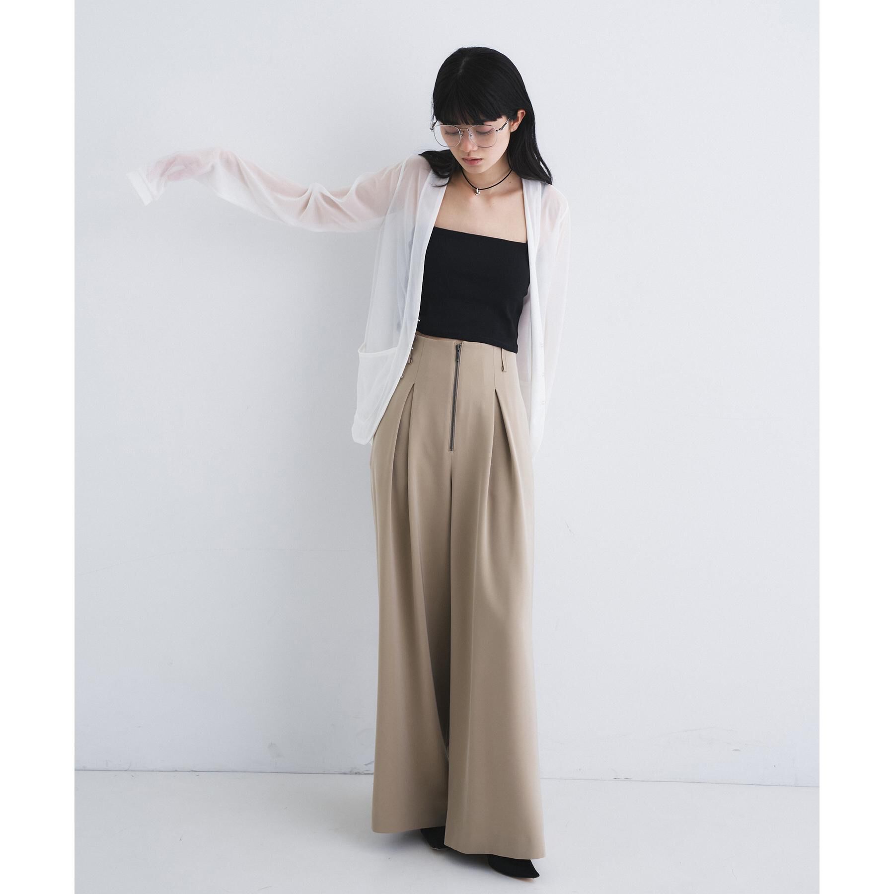 CODE A「【Re】【Cup-in】bandeau bra top」|チューブトップ|