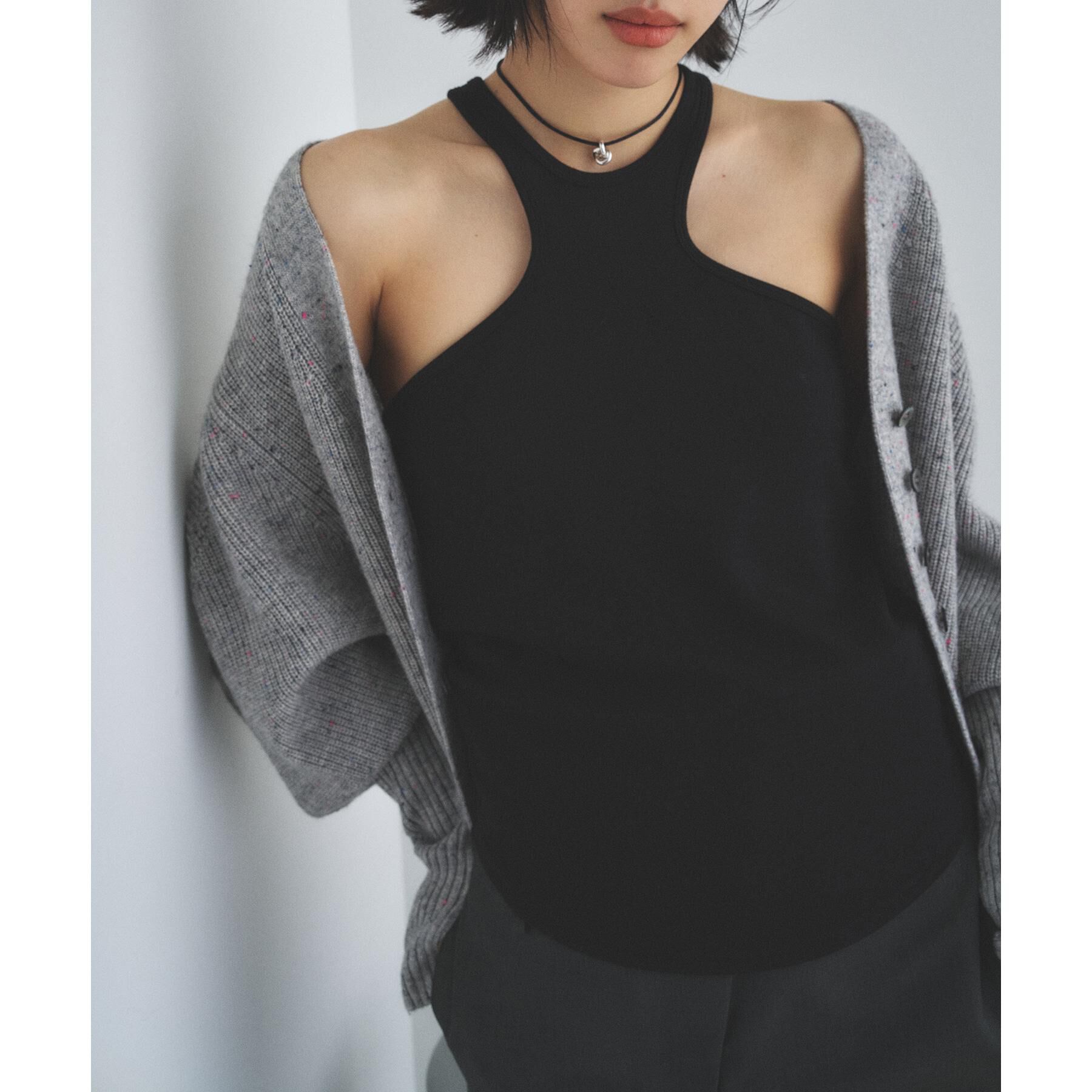 CODE A「【Re】【Cup-in】design cut tank」|キャミソール|