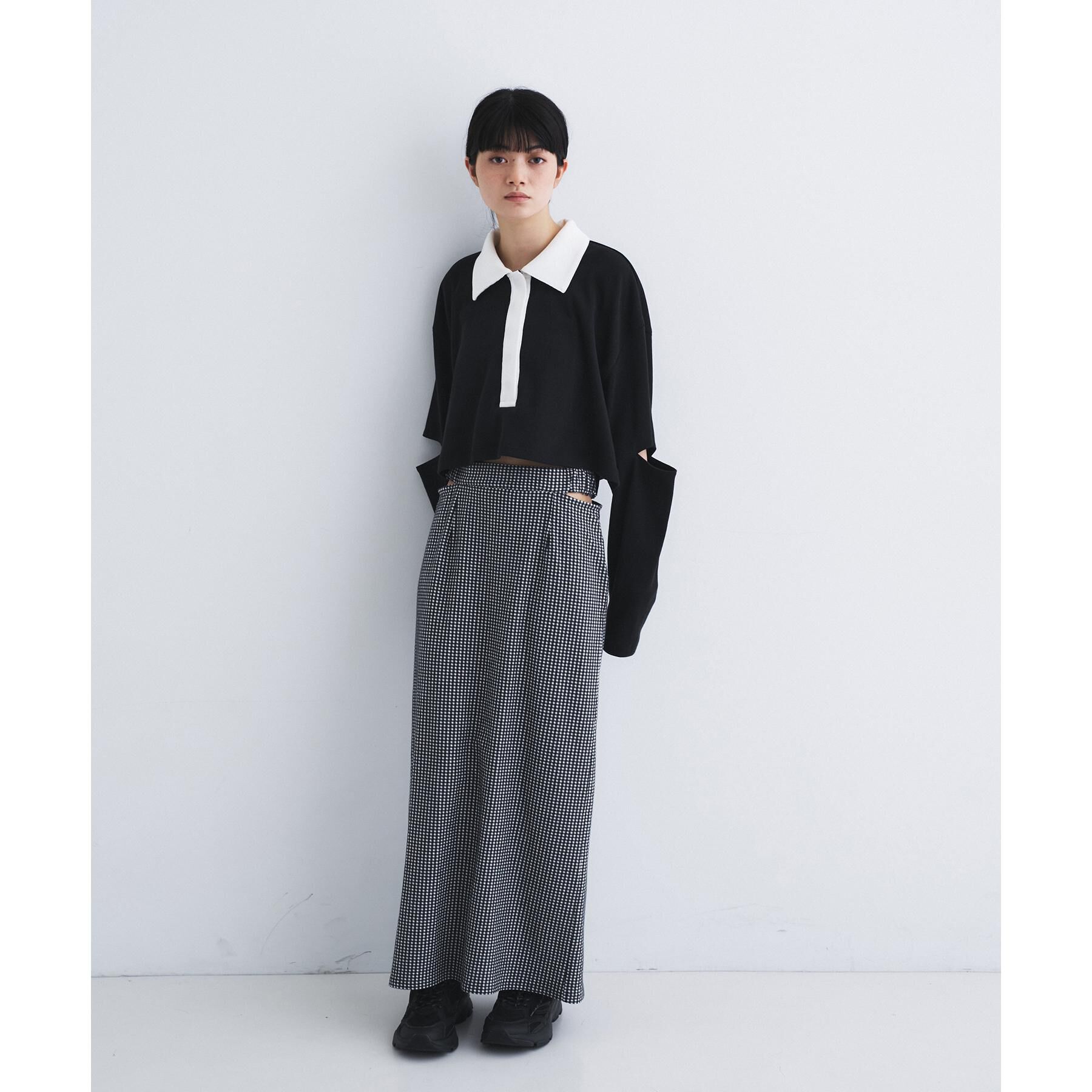 CODE A「cropped lager tee」|Tシャツ・カットソー|