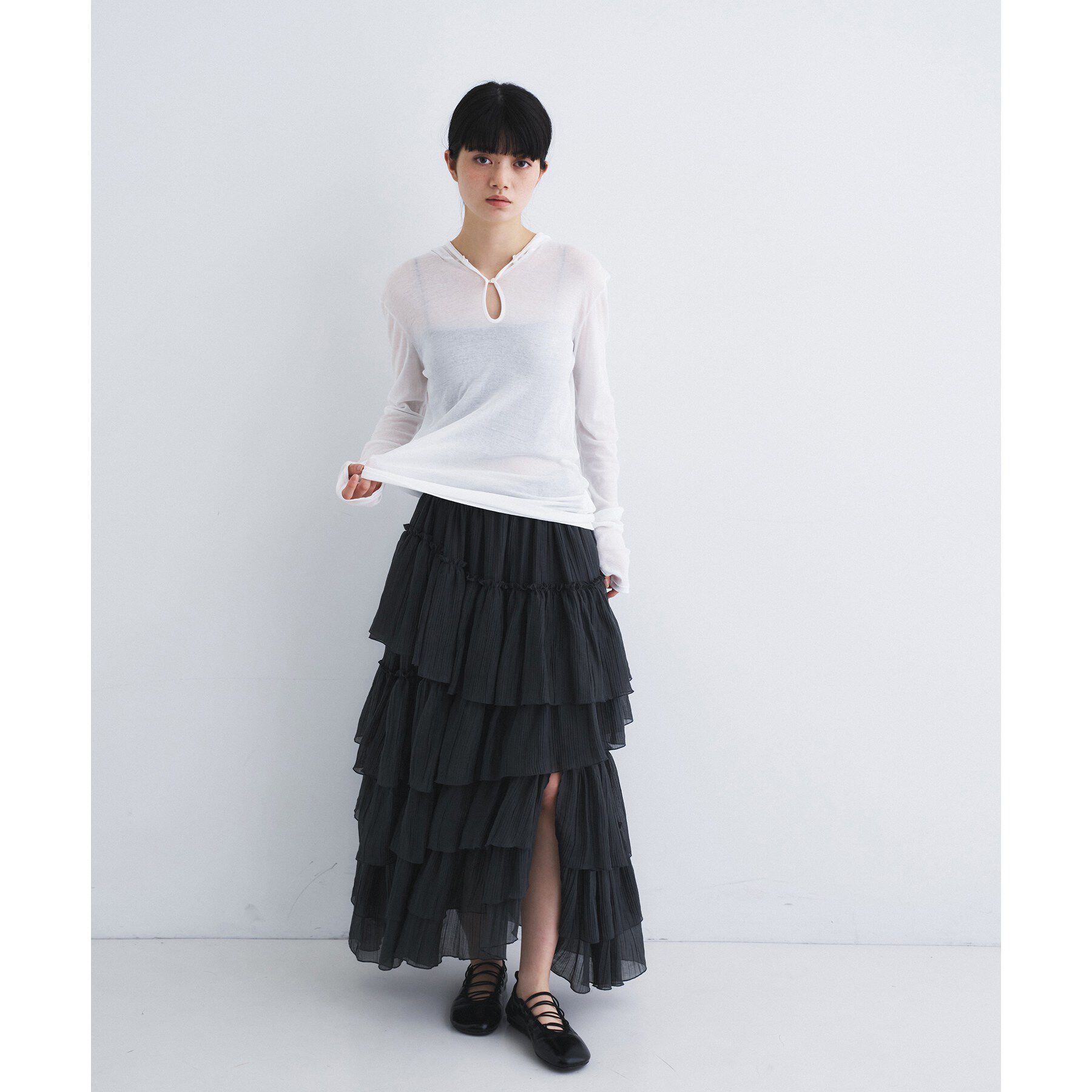CODE A「M dramatic skirt」|スカート|