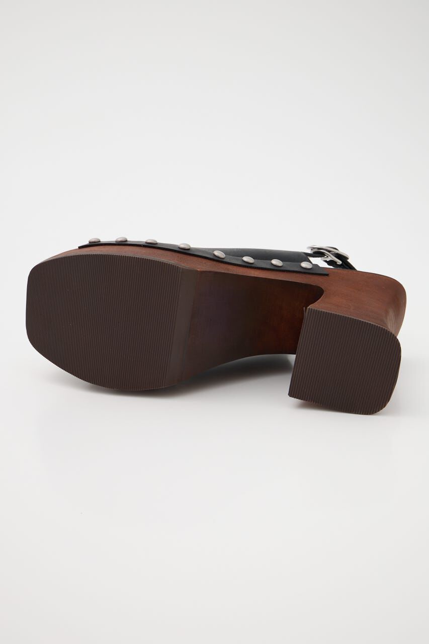MOUSSY「PLATFORM WOOD サンダル」|サンダル|