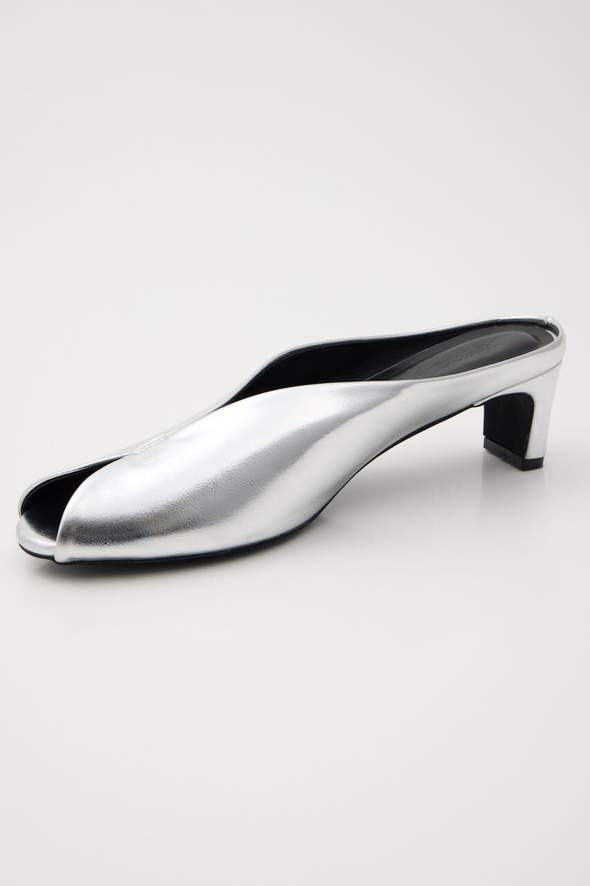 MOUSSY「OPEN TOE SQUARE HEEL ミュール」|サンダル|