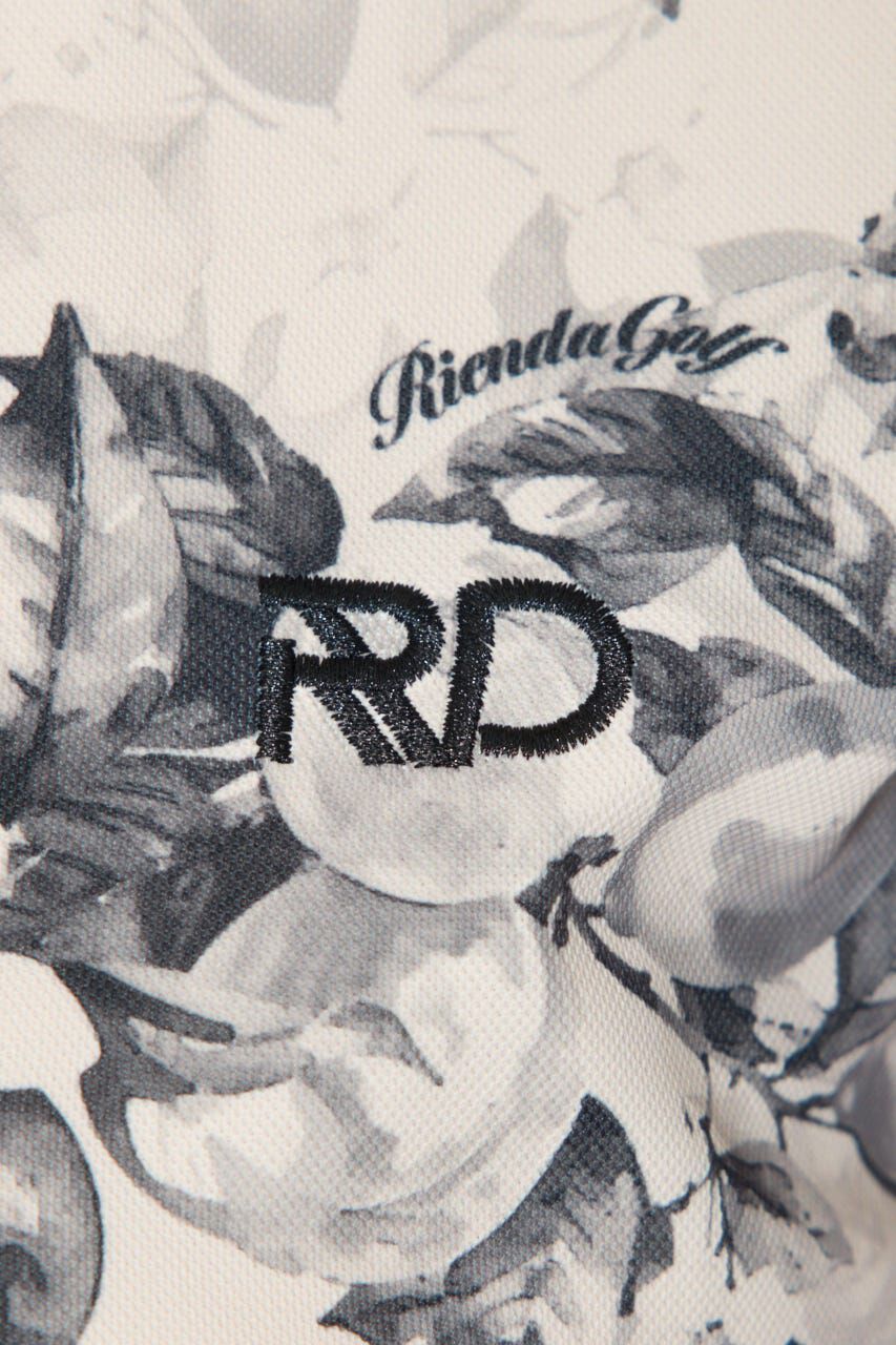 rienda「ラインコンパクトポロトップス」|Tシャツ・カットソー|