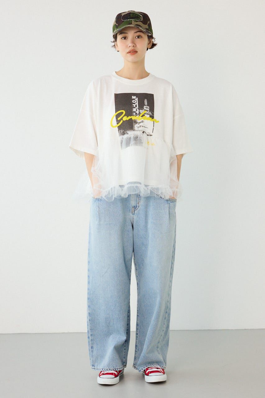 RODEO CROWNS「チュールドッキングトップス」|Tシャツ・カットソー|
