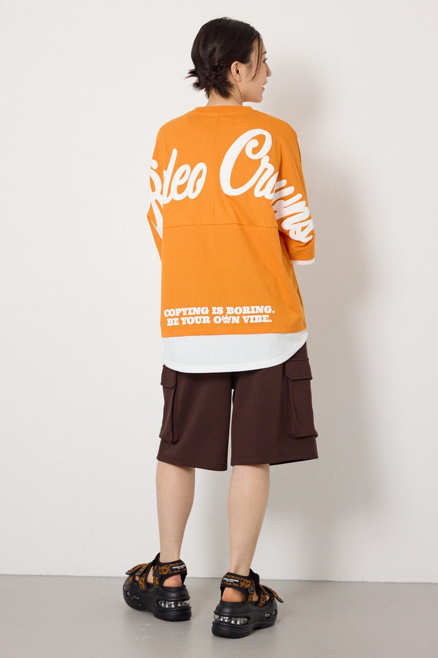 RODEO CROWNS「フェイクレイヤードロゴトップス」|Tシャツ・カットソー|