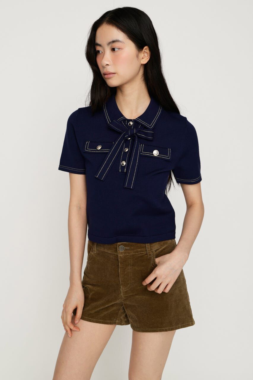 SLY「STICH COMPACT KNIT トップス」|ニット・セーター|