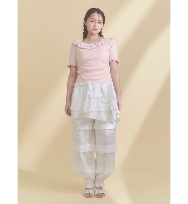 merry jenny「romantic frill summer top」|Tシャツ・カットソー|