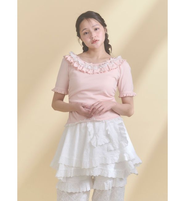 merry jenny「romantic frill summer top」|Tシャツ・カットソー|