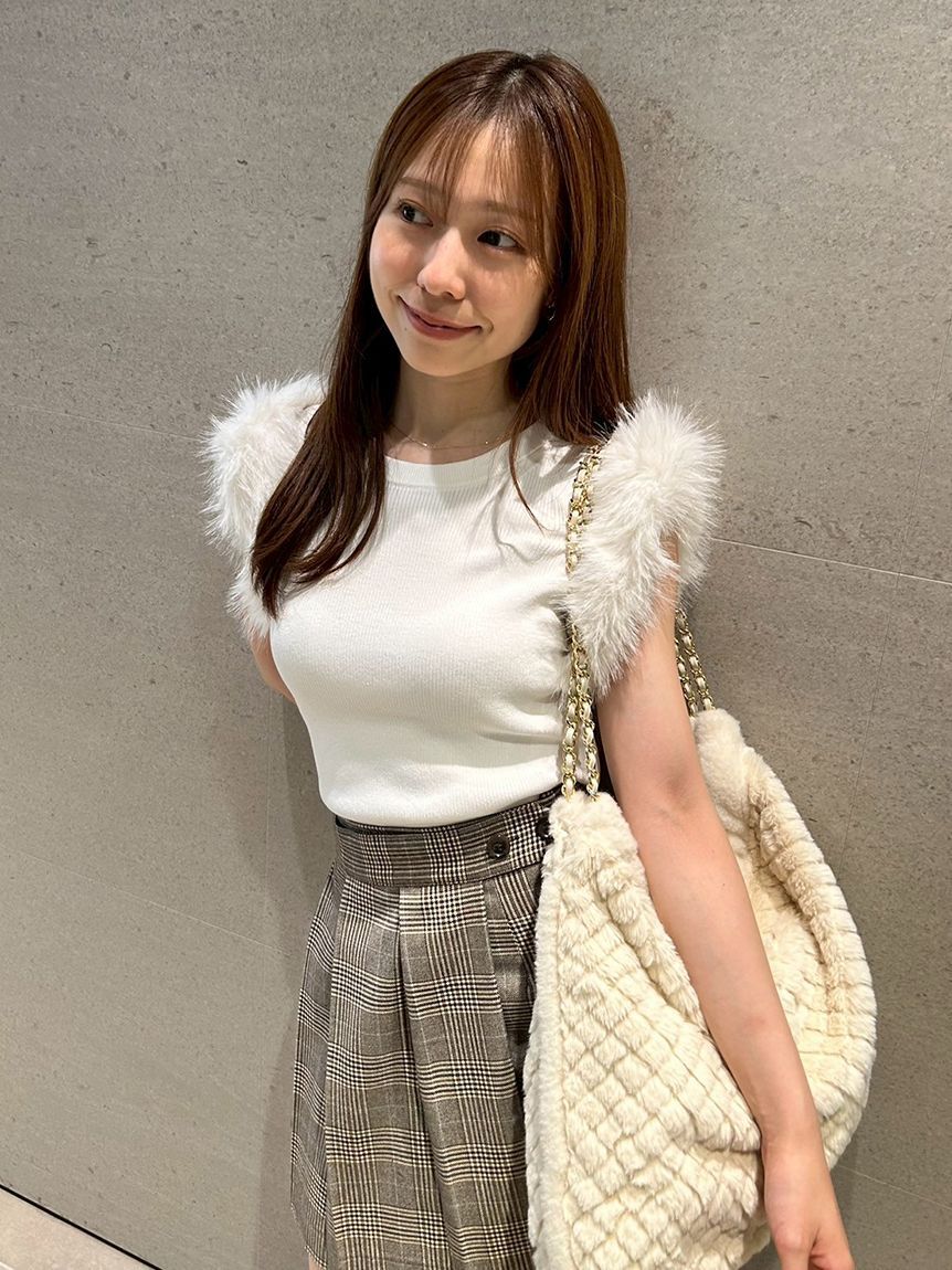 FURFUR「【WEB限定カラー】マテリアル巾着バッグ」|トートバッグ|