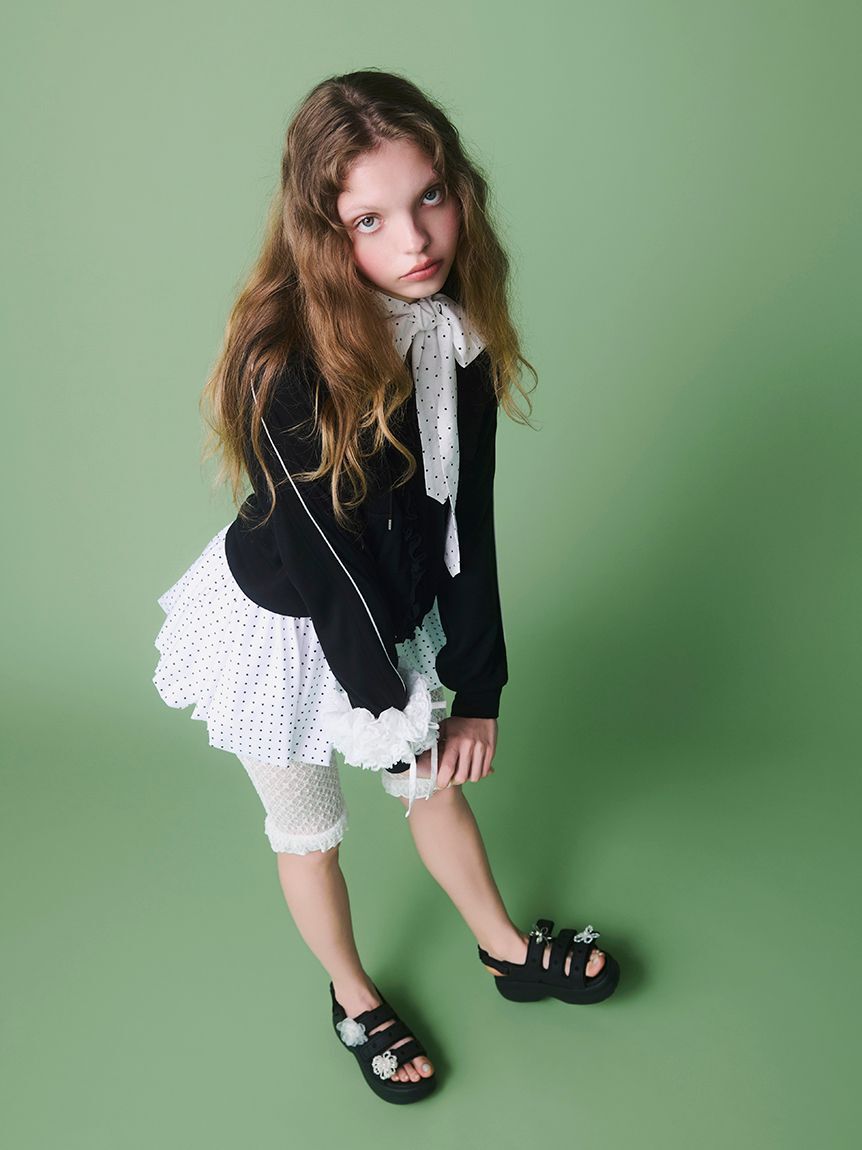 FURFUR「【限定カラー】レースコンビバレリーナシュシュ」|ヘアバンド|