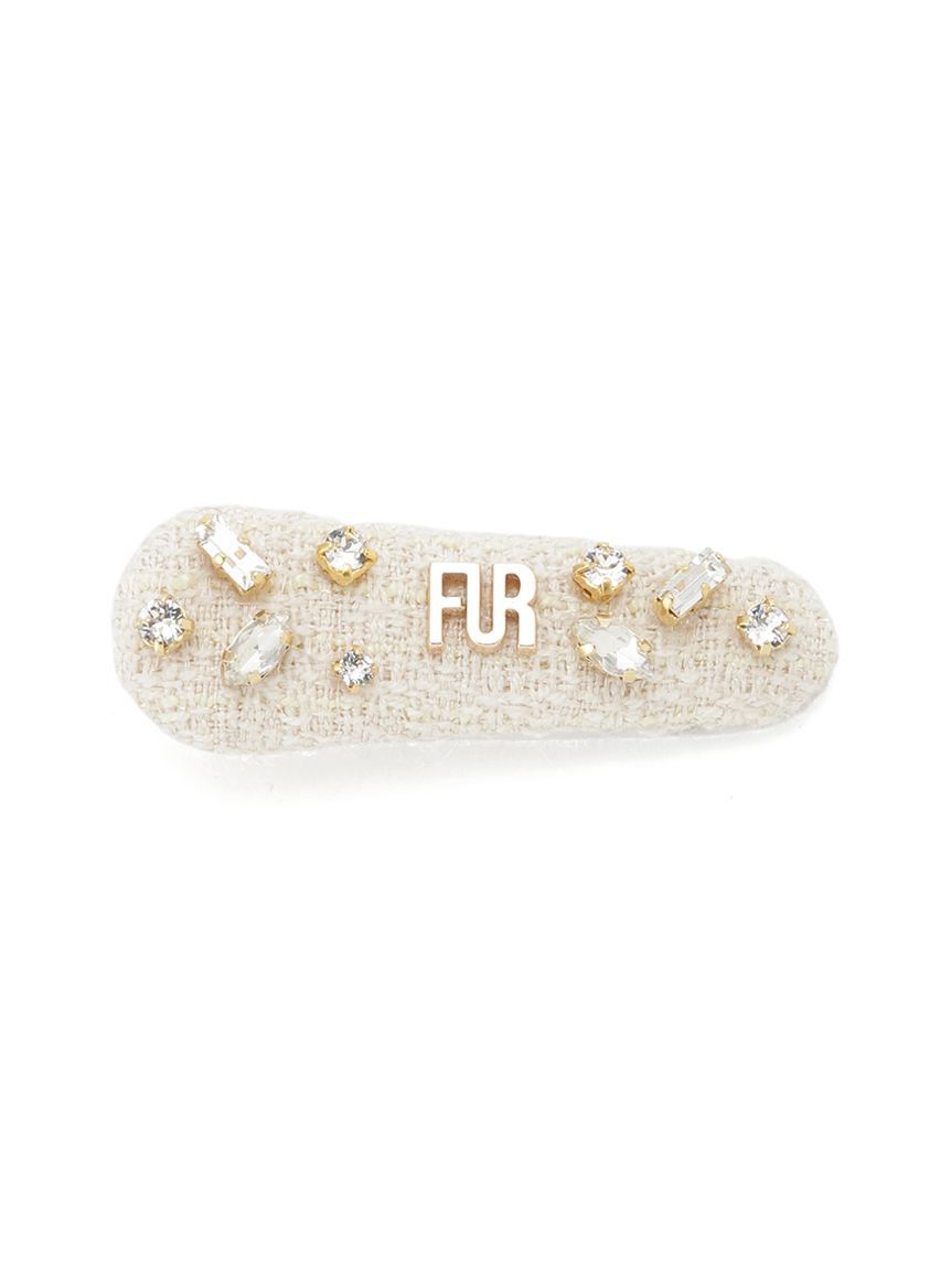 FURFUR「ツイードヘアピンセット」|ヘアバンド|