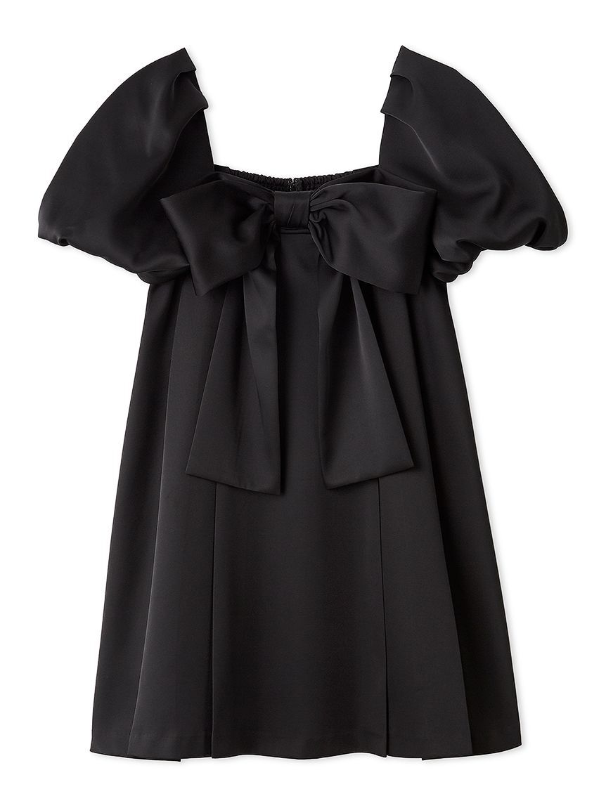 FURFUR「【限定カラー】ビッグリボンミニドレス」|チュニック|BLK