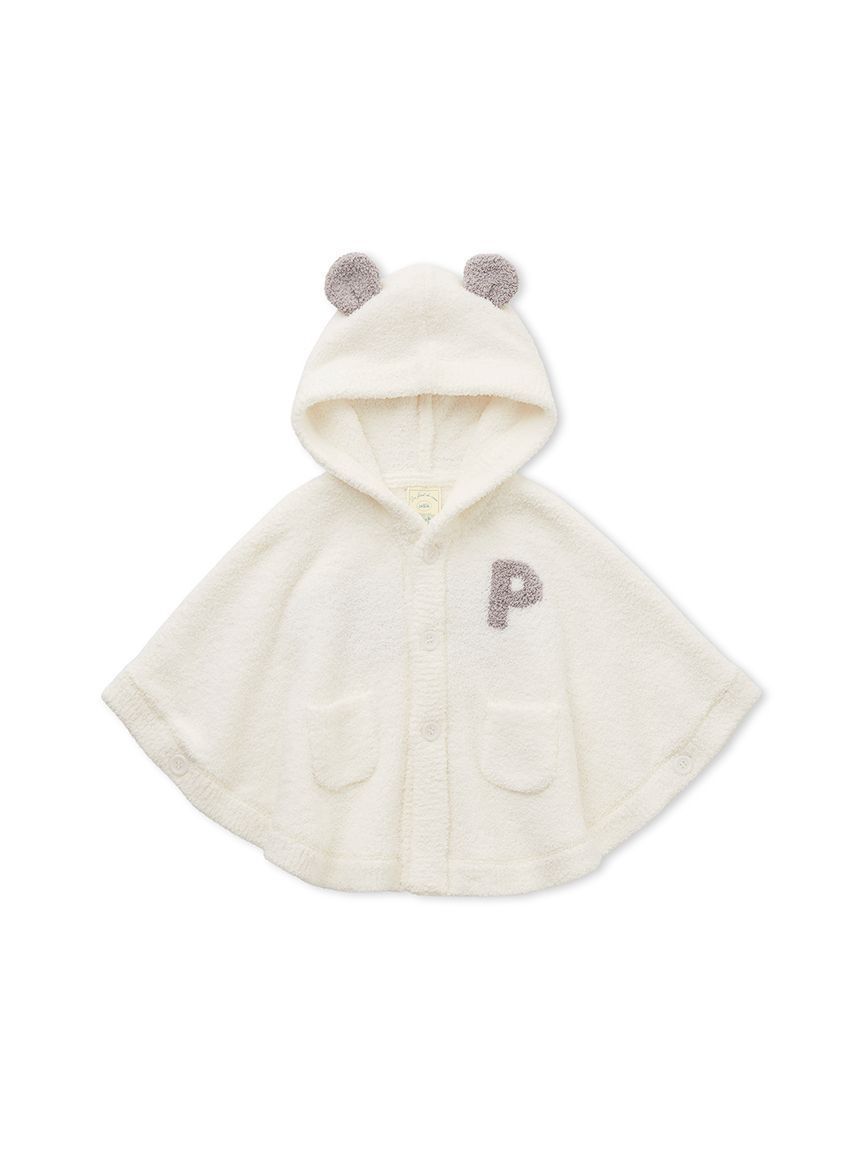 GELATO PIQUE KIDS & BABY「【ラッピング済み】【BABY】パウダーアニマルポンチョ&スタイセット BOX付き」|その他ベビー用品|
