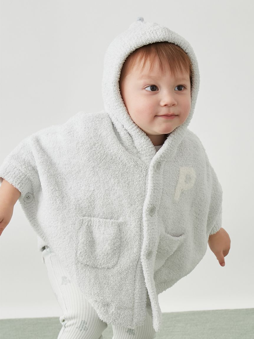 GELATO PIQUE KIDS & BABY「【ラッピング済み】【BABY】パウダーアニマルポンチョ&スタイセット BOX付き」|その他ベビー用品|
