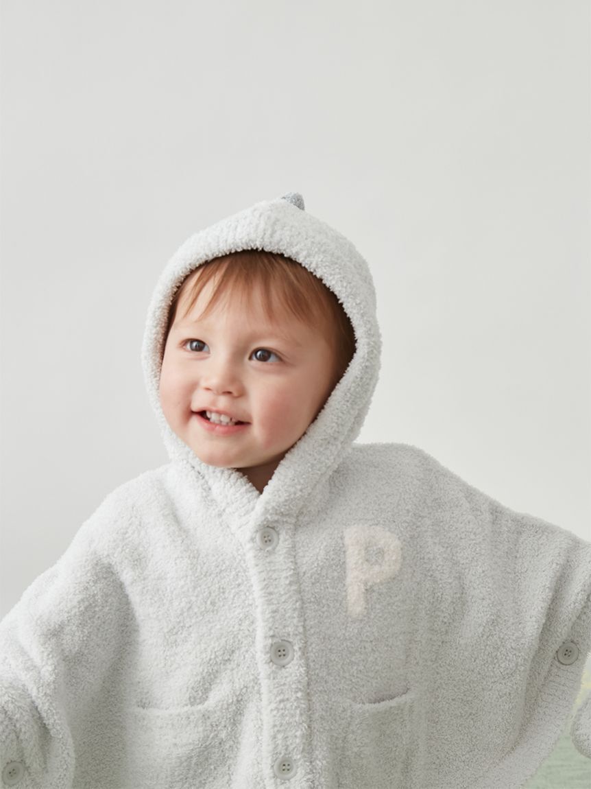 GELATO PIQUE KIDS & BABY「【ラッピング済み】【BABY】パウダーアニマルポンチョ&スタイセット BOX付き」|その他ベビー用品|
