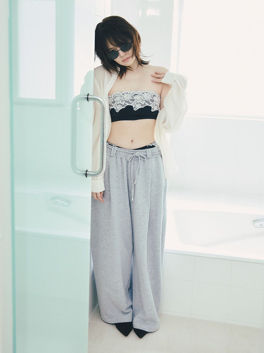 LILY BROWN「【Lily Bear】スウェットパンツ」|チノ|