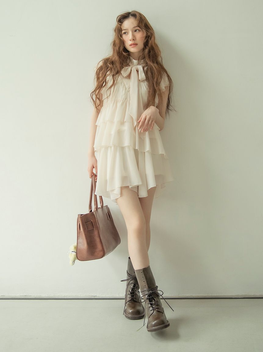 LILY BROWN「フロントベルトトートバッグ」|トートバッグ|