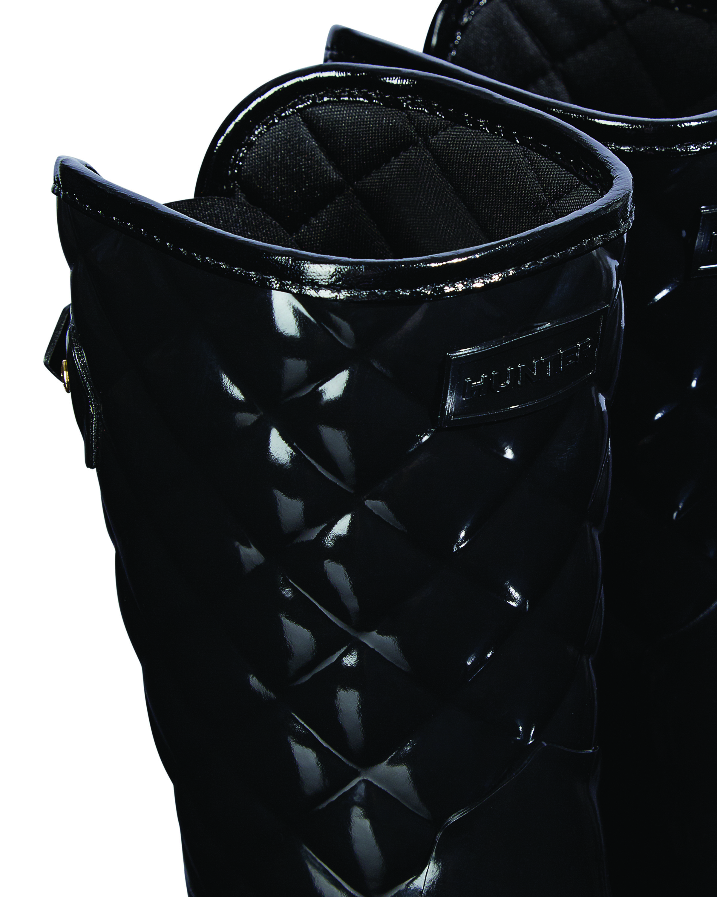 HUNTER「REFINED GLOSS QUILT SHORT」|レインシューズ|