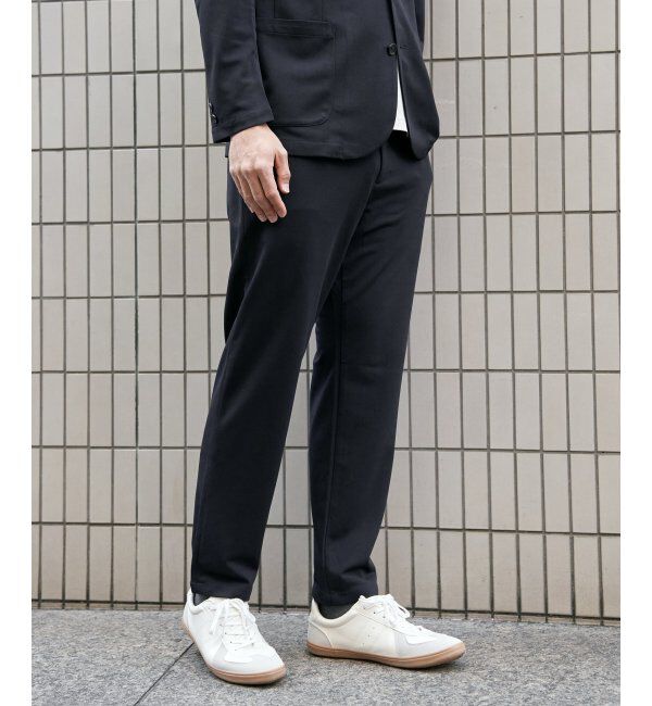 IKKA LOUNGE「【MonoMax &times; 小泉孝太郎】GOKU楽ワークDRYソフト鹿の子パンツ「小泉孝太郎さん着用モデル」」|スラックス|