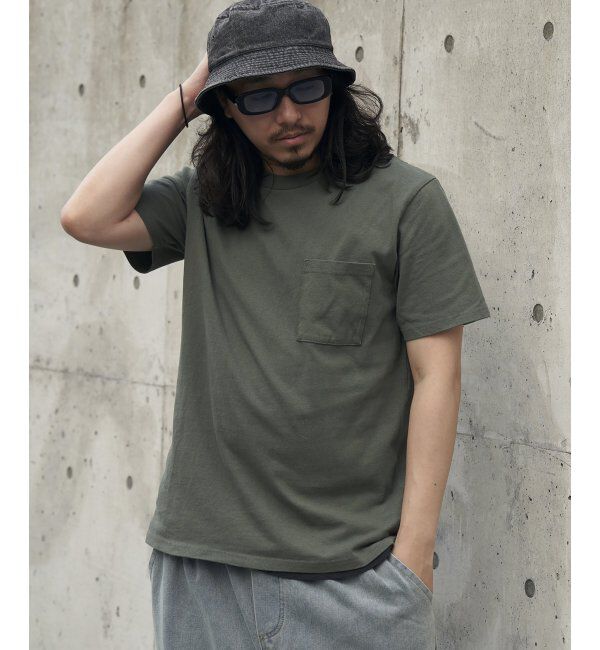 VENCE share style「Goodwear グッドウェア ポケ付きTシャツ」|Tシャツ・カットソー|