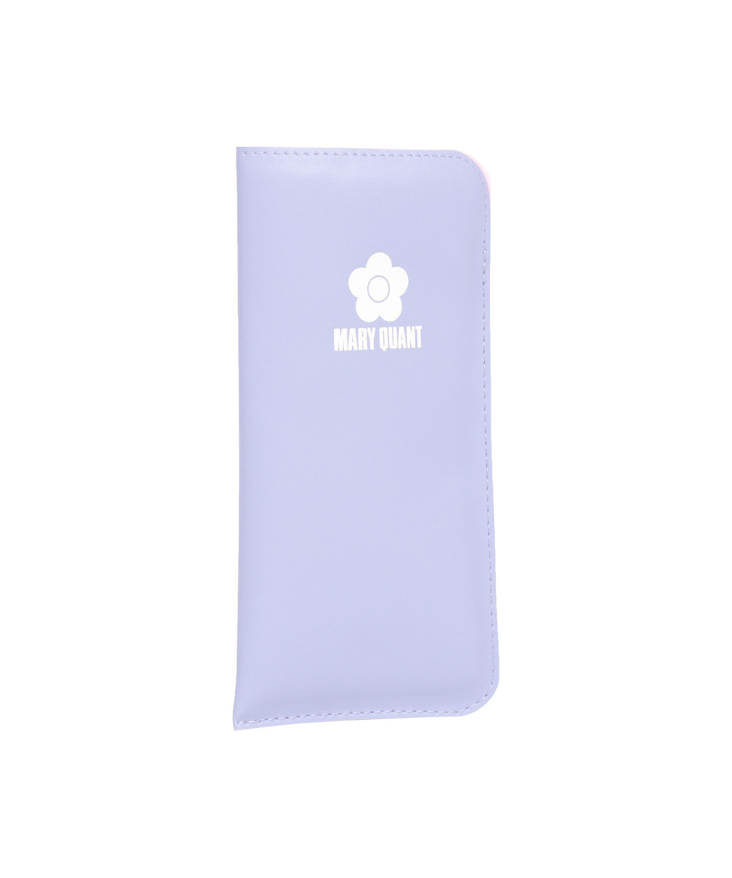 MARY QUANT「ベーシックフラット メガネケース」|その他|ブルー