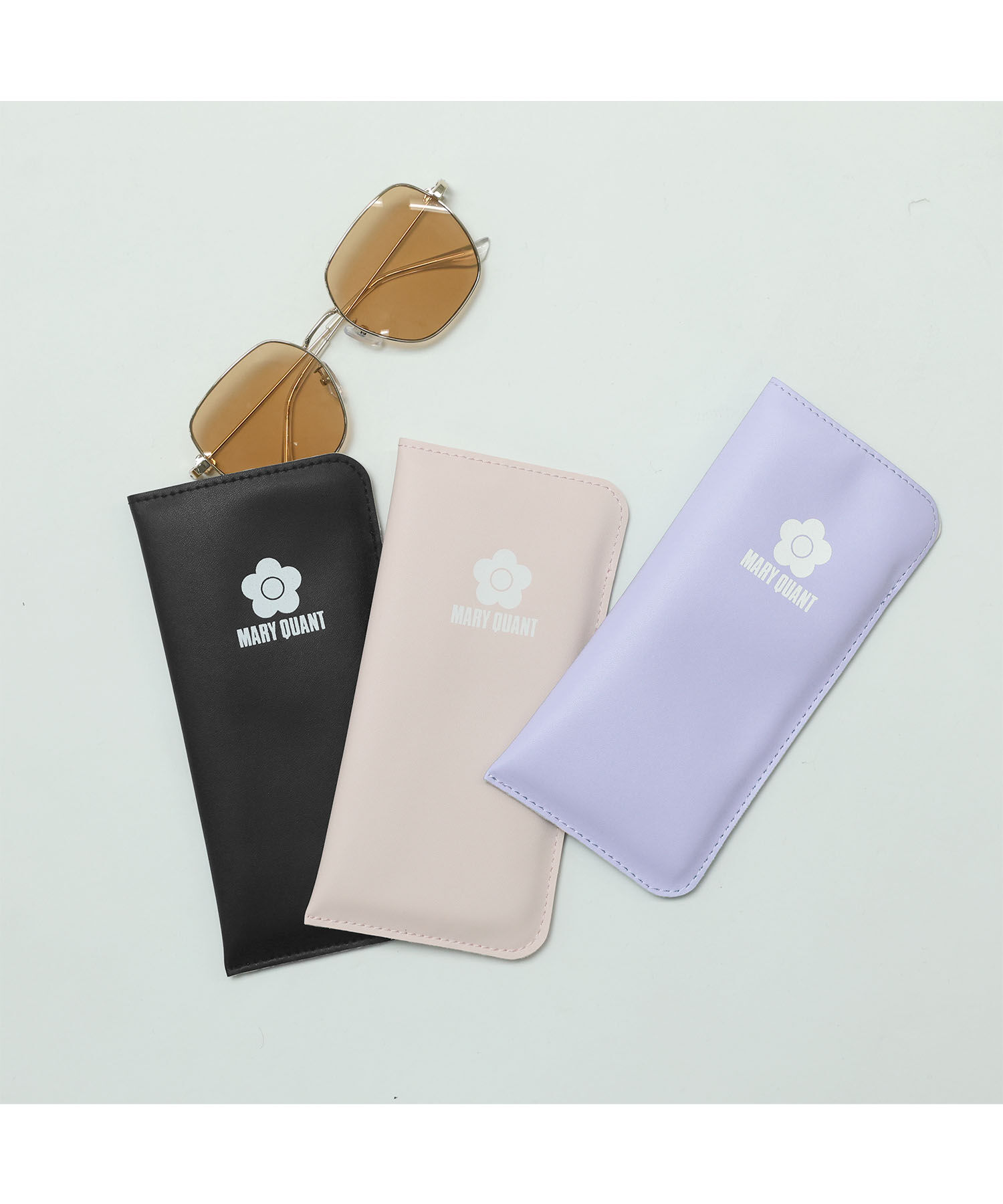 MARY QUANT「ベーシックフラット メガネケース」|その他|
