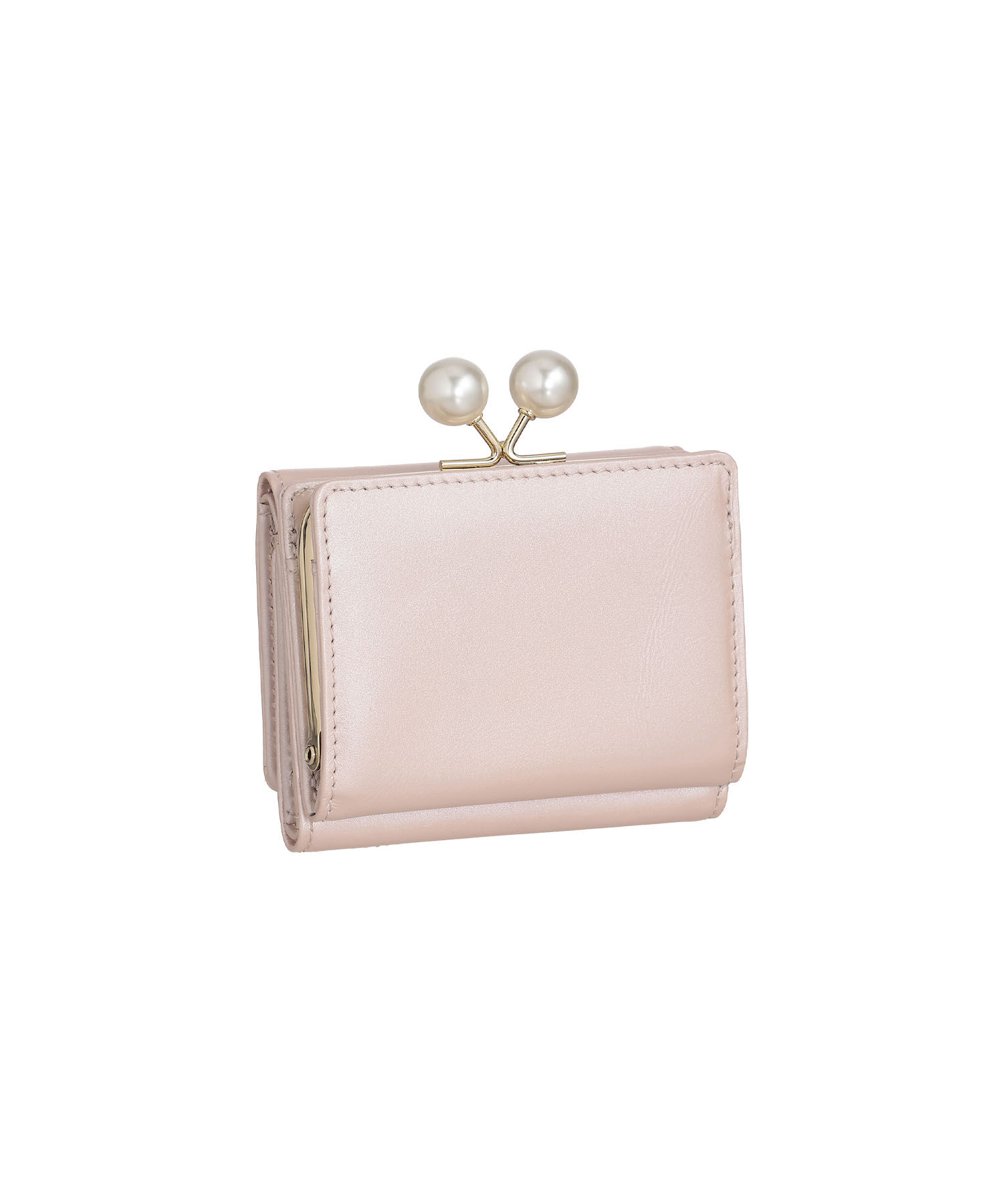 MARY QUANT「エンボスデイジーパール ガマ口ウォレット」|財布|