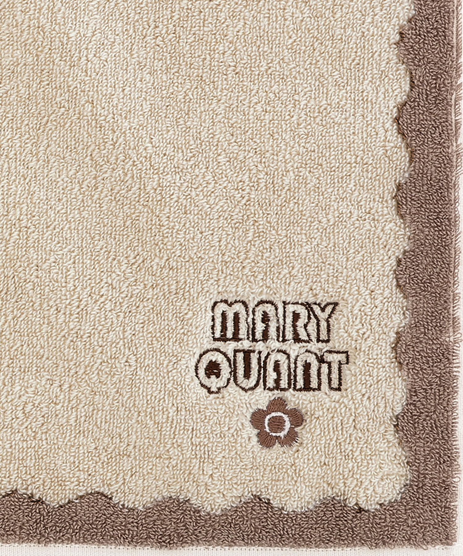 MARY QUANT「ウェーブフレーム ミニタオル」|タオル|