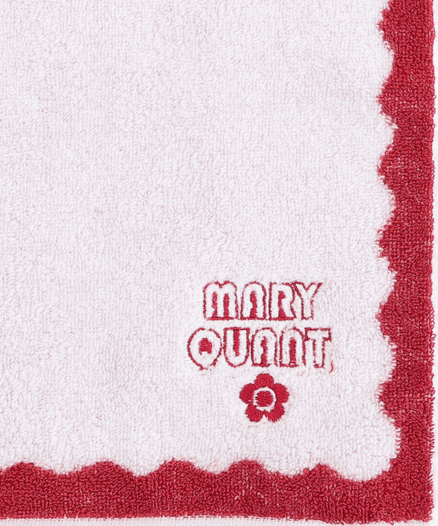 MARY QUANT「ウェーブフレーム ミニタオル」|タオル|