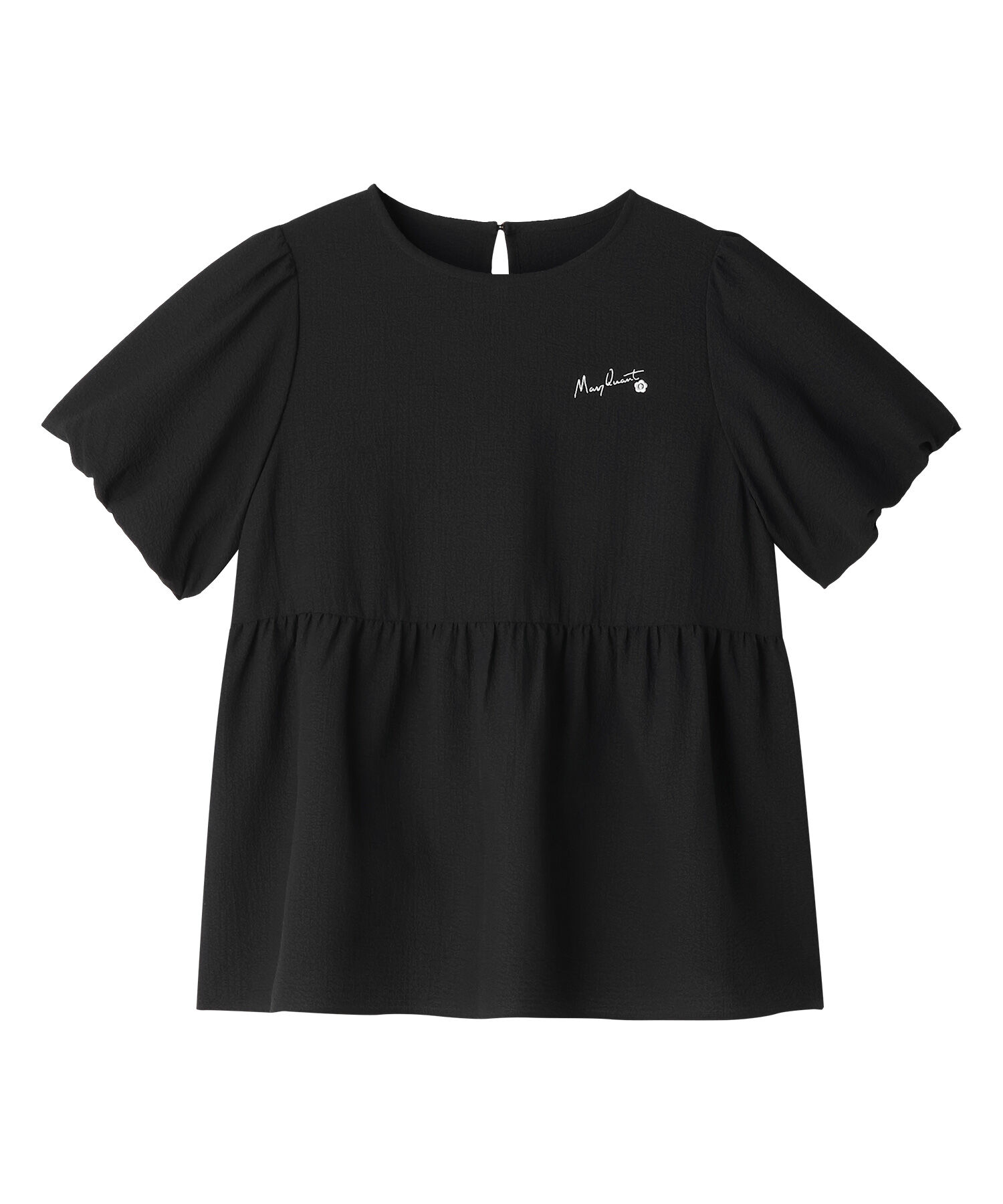 MARY QUANT「シアサッカーペプラム ブラウス」|シャツ・ブラウス|