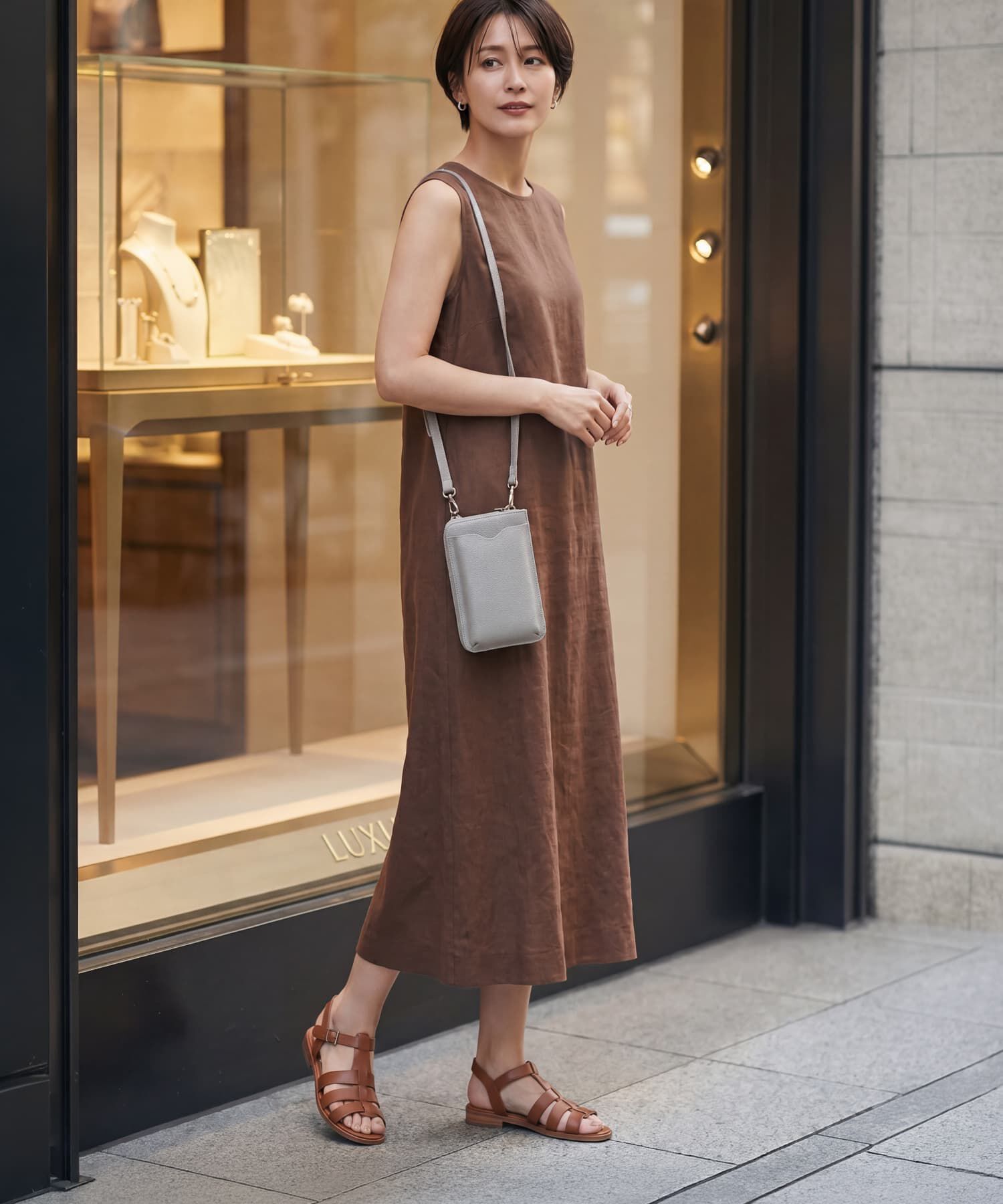 STYLE DELI「【DELI by】リアルレザースマートウォレットショルダー」|財布|