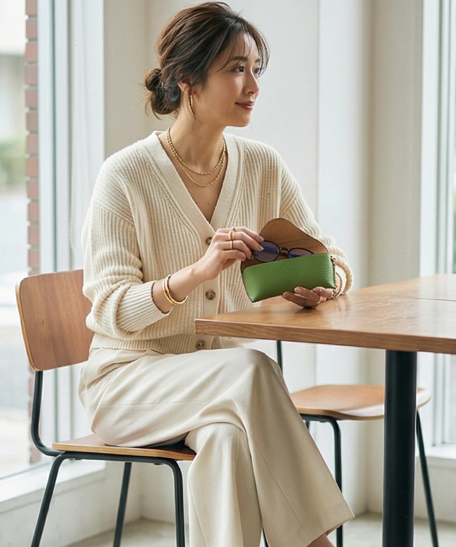 STYLE DELI「【DELI by】エンベロープフラップレザーサングラスケース」|サングラス|