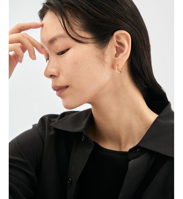 Jouete「フープピアス ツイスト size/S」|ピアス|