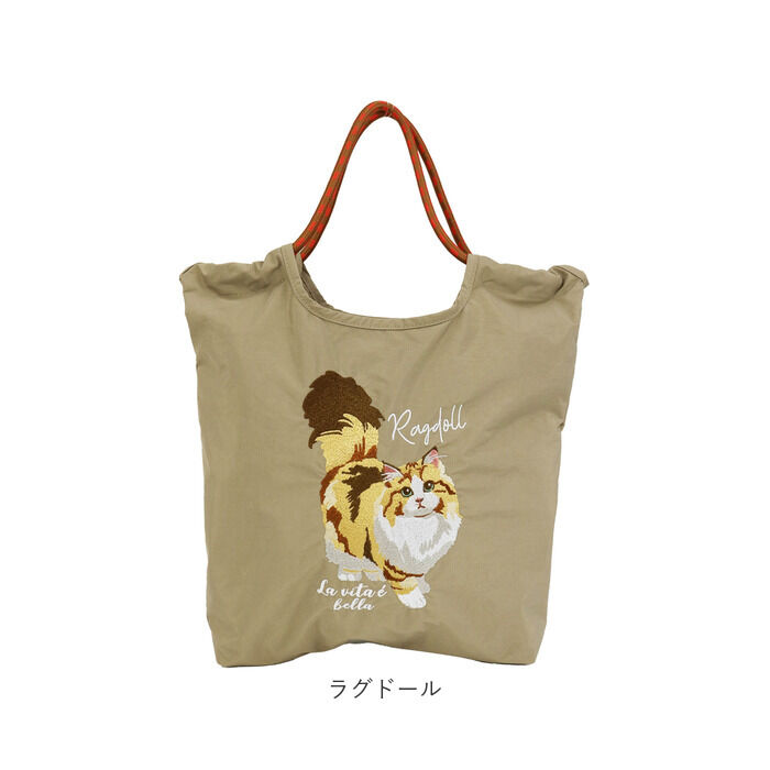 BACKYARD FAMILY「トートバッグ 刺繍 アニマル 通販 トートバック 手提げ トート マザーズバッグ マザーズバック」|トートバッグ|