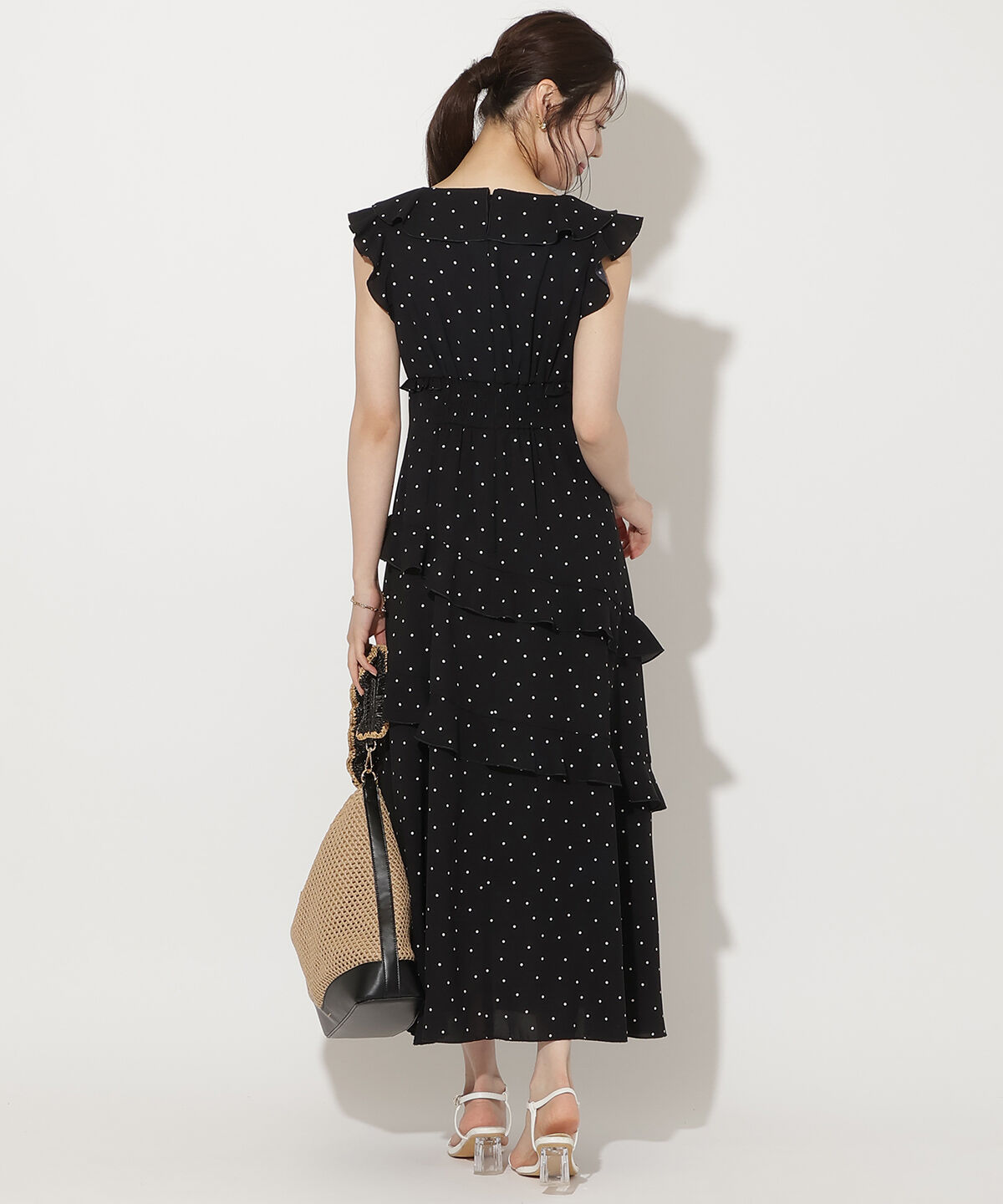 WILLSELECTION「ラッフルフリルティアードワンピース」|ワンピース|