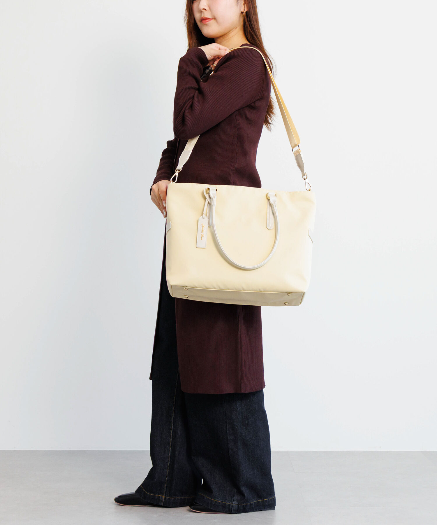 Jewelna Rose「Jewelna Rose グレタ ナイロントートバッグ A4 16251」|ショルダー・メッセンジャー|
