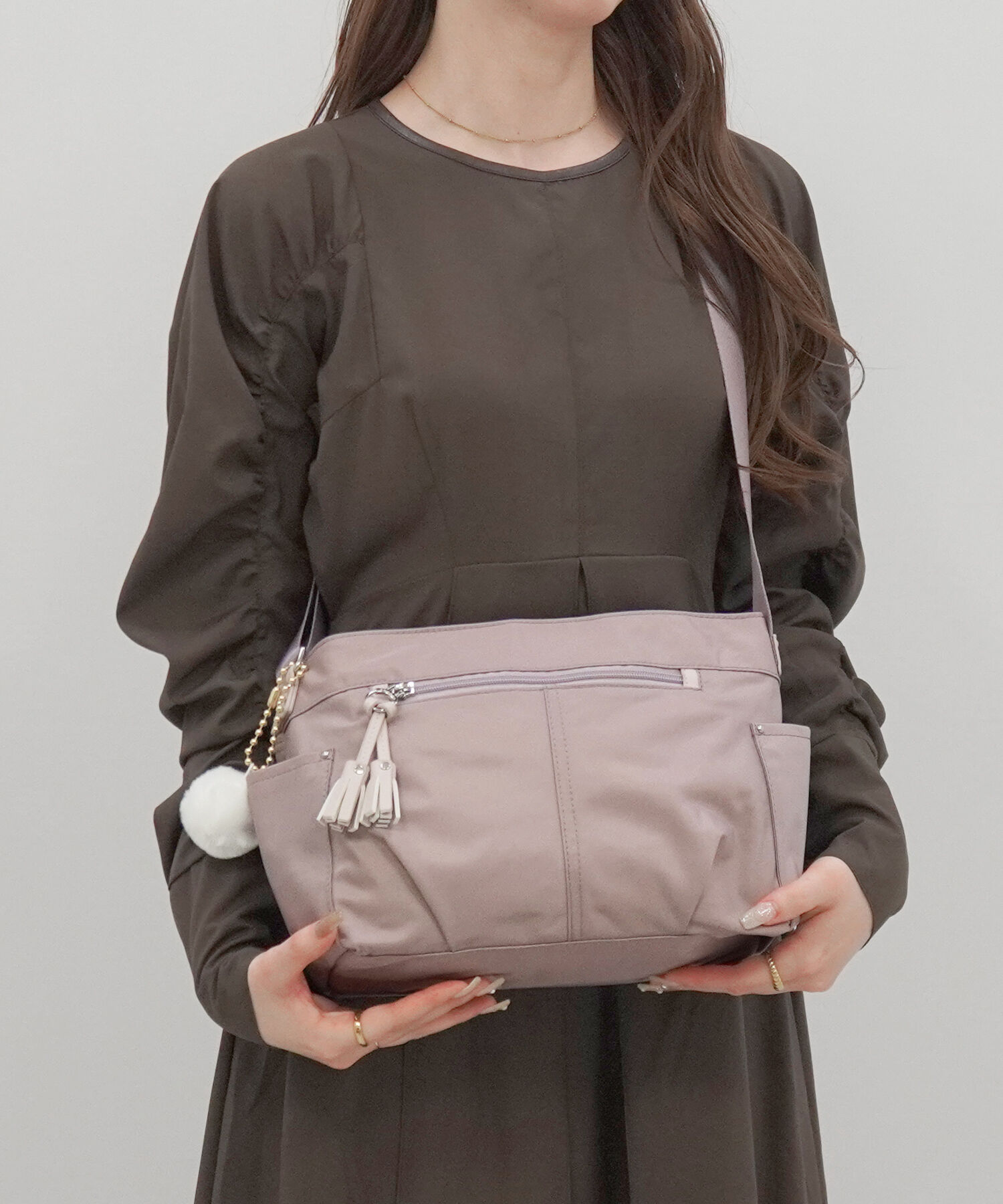 Kanana project「Kanana project／カナナプロジェクト タッセル ショルダーバッグ 横 68872 EC限定」|ショルダー・メッセンジャー|