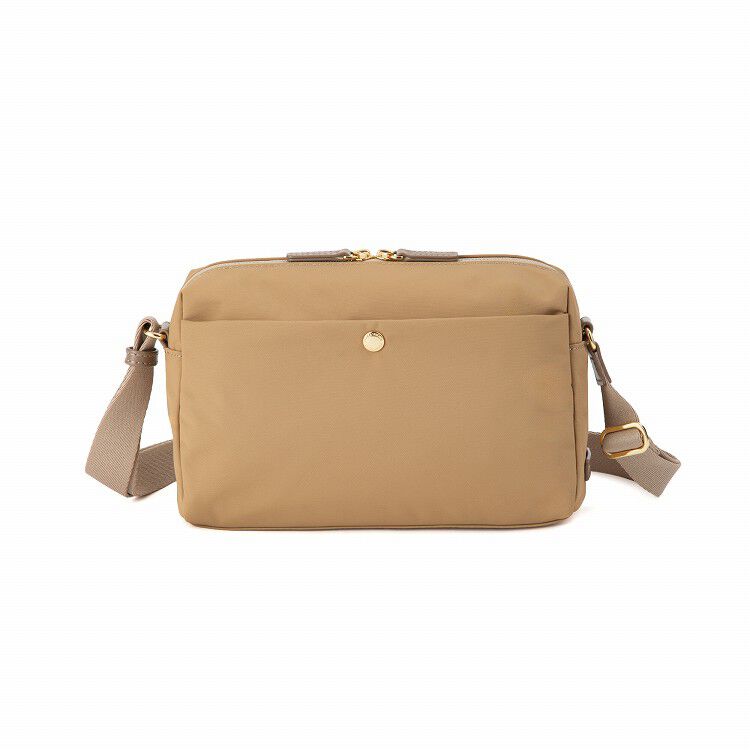 MACKINTOSH PHILOSOPHY「MACKINTOSH PHILOSOPHY/マッキントッシュフィロソフィー  ショルダーバッグ 3L 横型 19132」|ショルダー・メッセンジャー|ベージュ