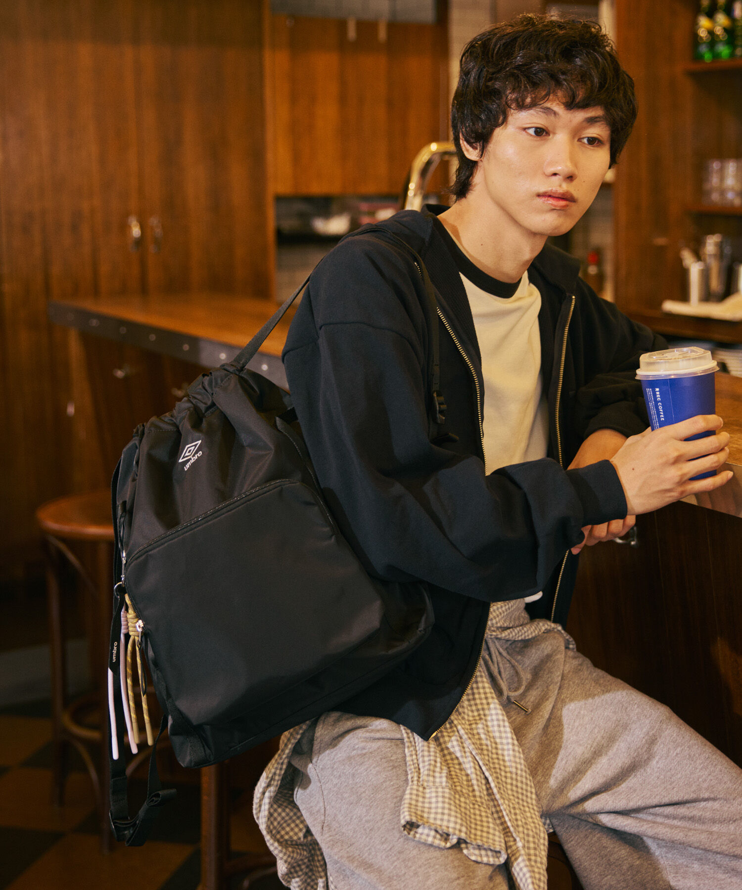 umbro「umbro/アンブロ ６Ｗ１３ 2WAY ナップサック 手持ち B5サイズ対応 20312」|ショルダー・メッセンジャー|