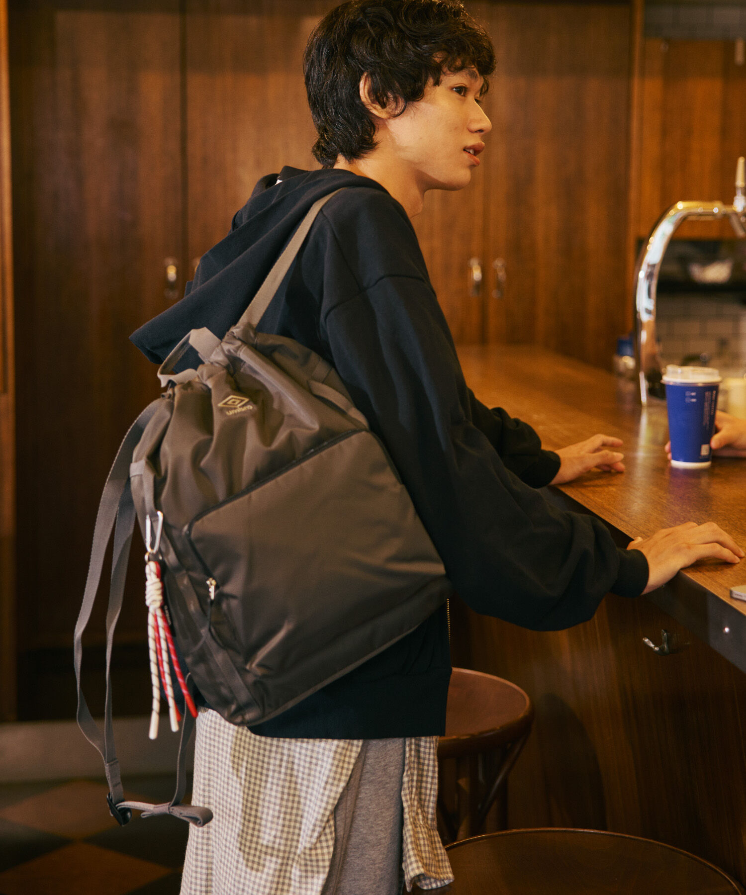 umbro「umbro/アンブロ ６Ｗ１３ 2WAY ナップサック 手持ち B5サイズ対応 20312」|ショルダー・メッセンジャー|