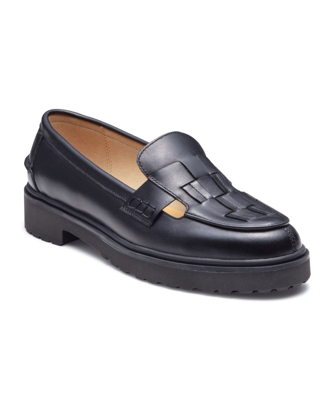 REGAL SHOES「REGAL イントレチャートローファー【ヒール30mm】　商品コード：F80RAG」|ローファー|