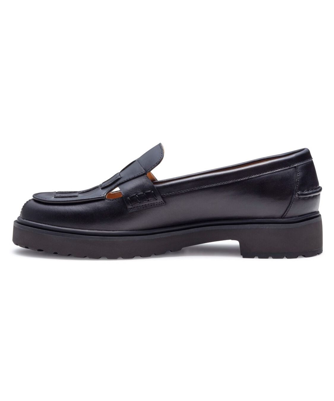 REGAL SHOES「REGAL イントレチャートローファー【ヒール30mm】　商品コード：F80RAG」|ローファー|