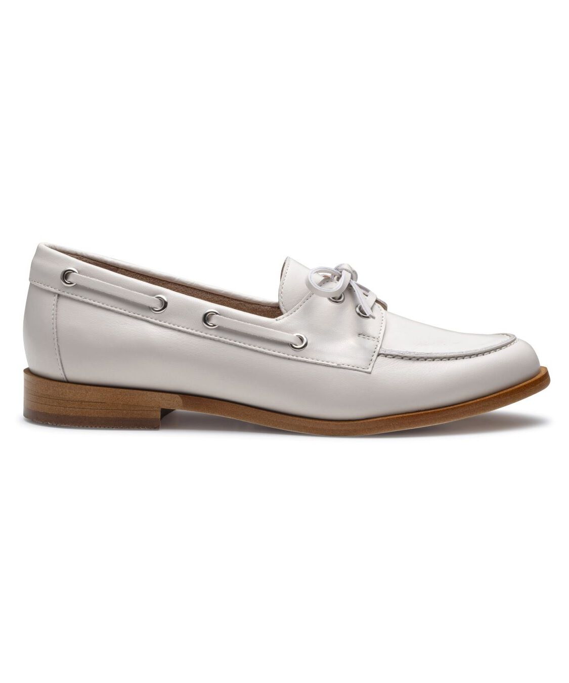 REGAL SHOES「REGAL デッキローファー【ヒール20mm】　商品コード：F83RBB」|ローファー|アイボリー