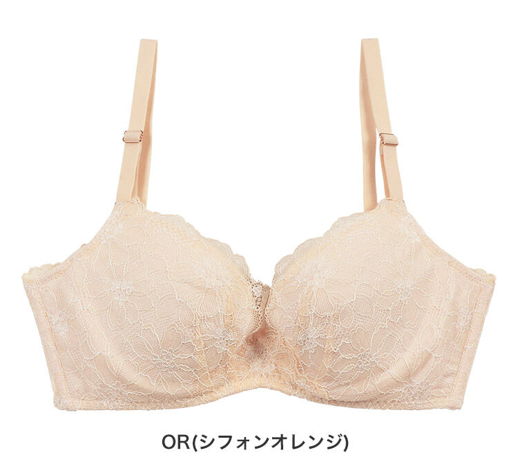 intesucre「アンテシュクレ らくしてキレイ ソフトワイヤーtype ブラジャー単品 BCDEF IBT353」|インナー|