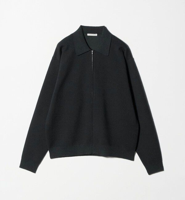 UNITED ARROWS「ブークレー ダブルフェイス ジップブルゾン」|カーディガン|