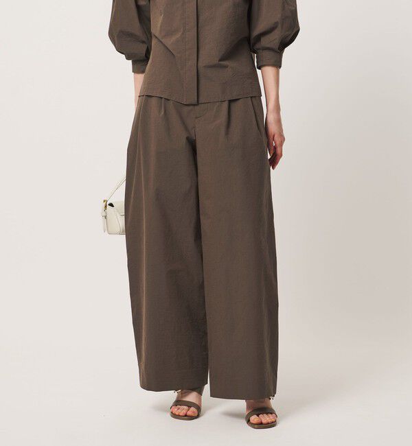 UNITED ARROWS「NALYA ワイドパンツ」|その他|DK.BROWN