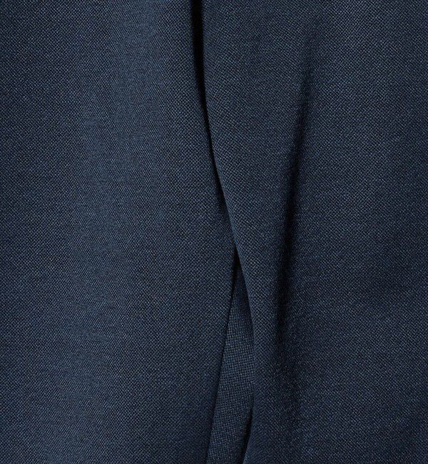 UNITED ARROWS「ジャージー スリムテーパード サイドシャーリング 1プリーツ スラックス」|スラックス|