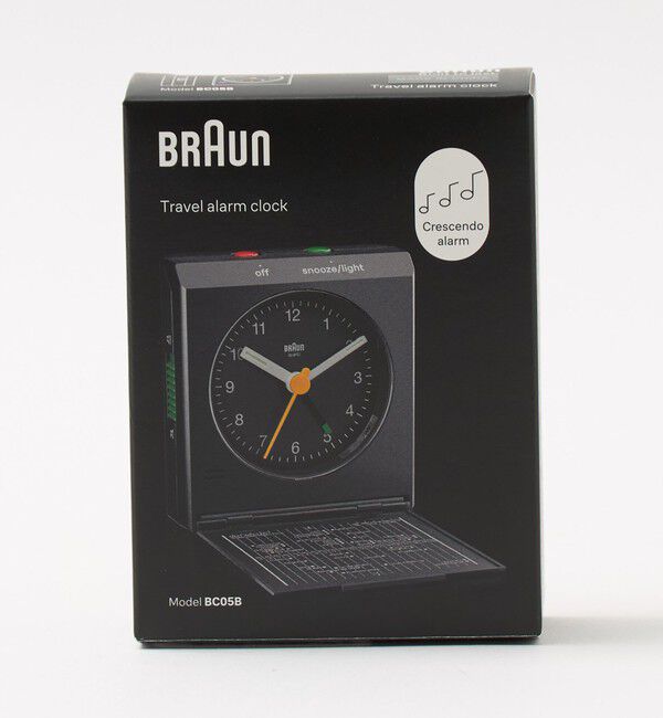 Style for Living「＜BRAUN＞TRAVEL ALARM CLOCK BC05」|クロック・置時計|