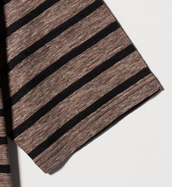 UNITED ARROWS「＜Camoshita＞リネン ボーダーTシャツ」|Tシャツ・カットソー|