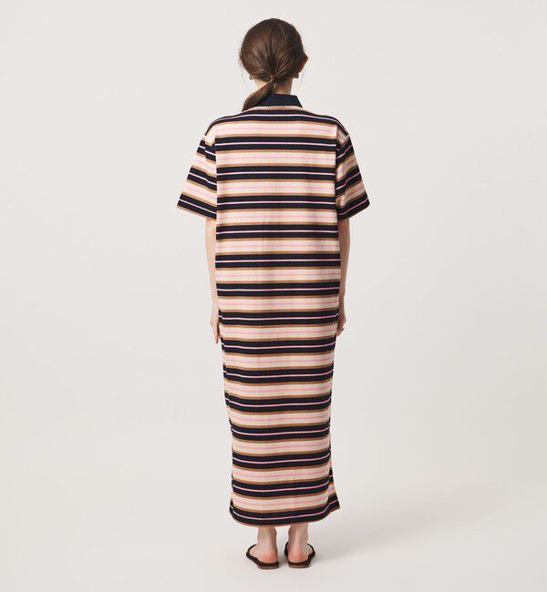 UNITED ARROWS「【別注】＜Scye ＞ボーダー ポロワンピース ‐united LOVE project 2026」|ワンピース|